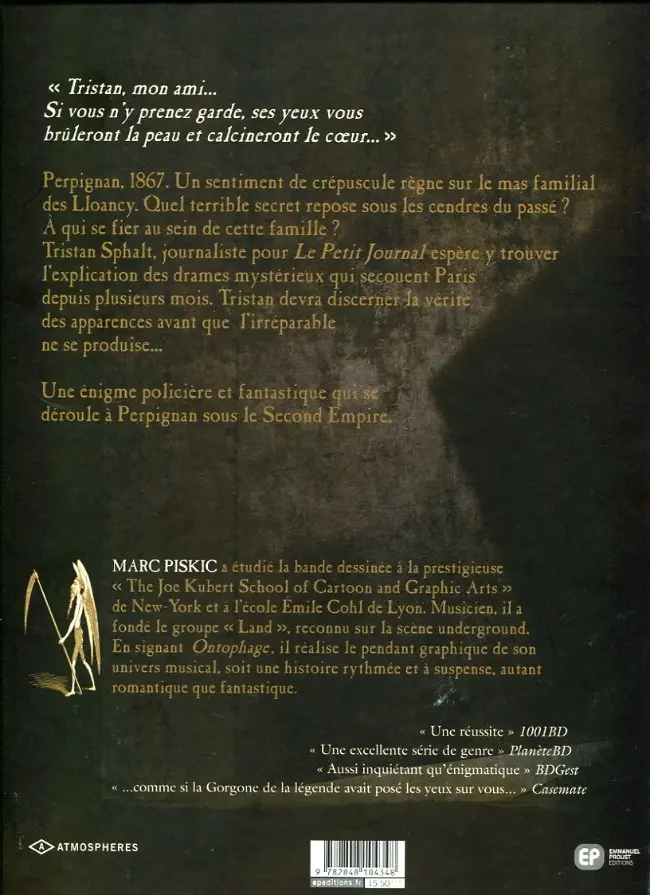 Verso de l'album Ontophage Tome 3 Un jour sans matin...