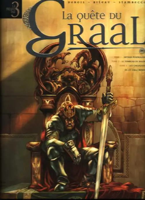 Couverture de l'album La Quête du Graal Tomes 1 à 3