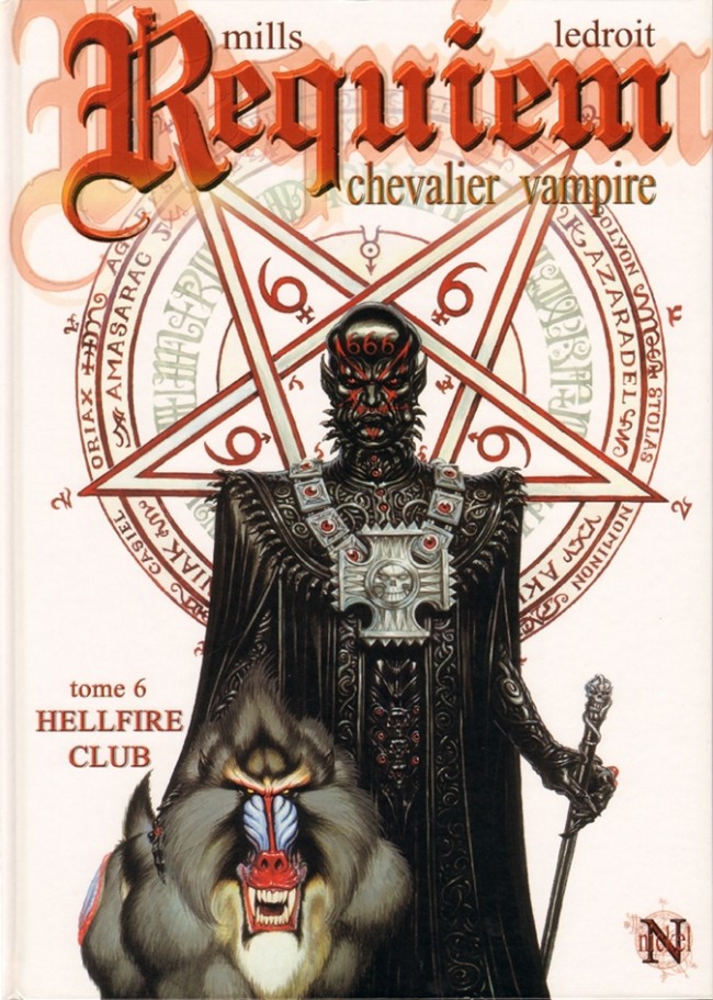 Couverture de l'album Requiem Chevalier Vampire Tome 6 Hellfire club