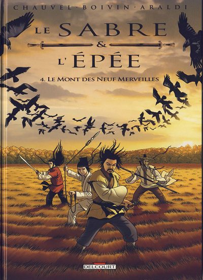 Couverture de l'album Le Sabre et l'épée Tome 4 Le Mont des Neuf Merveilles