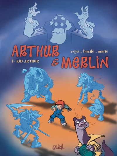 Couverture de l'album Arthur et Merlin Tome 1 Kid Arthur