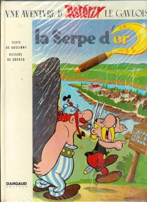 Couverture de l'album Astérix Tome 2 La serpe d'or
