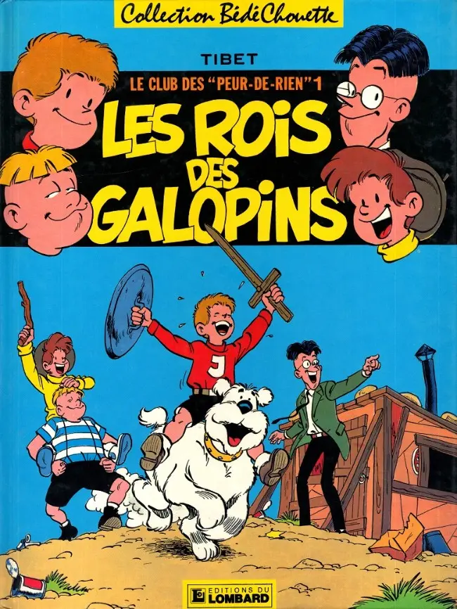 Couverture de l'album Le Club des Peur-de-rien Tome 1 Les rois des galopins