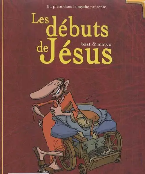 Couverture de l'album En plein dans le mythe Tome 1 Les débuts de Jésus