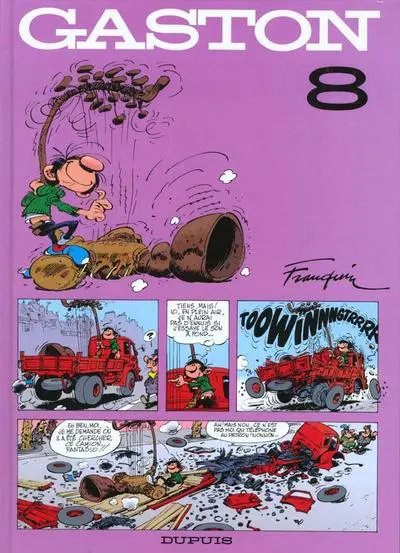 Couverture de l'album Gaston Tome 8 Édition spéciale 40e anniversaire