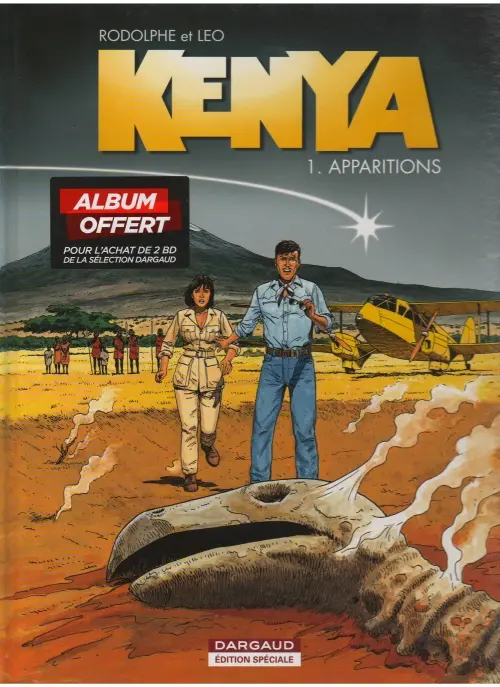 Couverture de l'album Kenya Tome 1 Apparitions