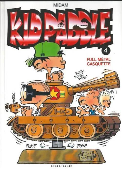 Couverture de l'album Kid Paddle Tome 4 Full métal casquette