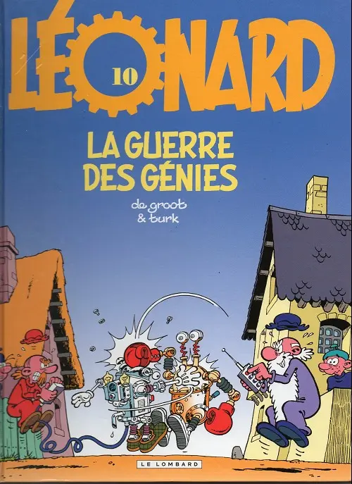 Couverture de l'album Léonard Tome 10 La guerre des génies