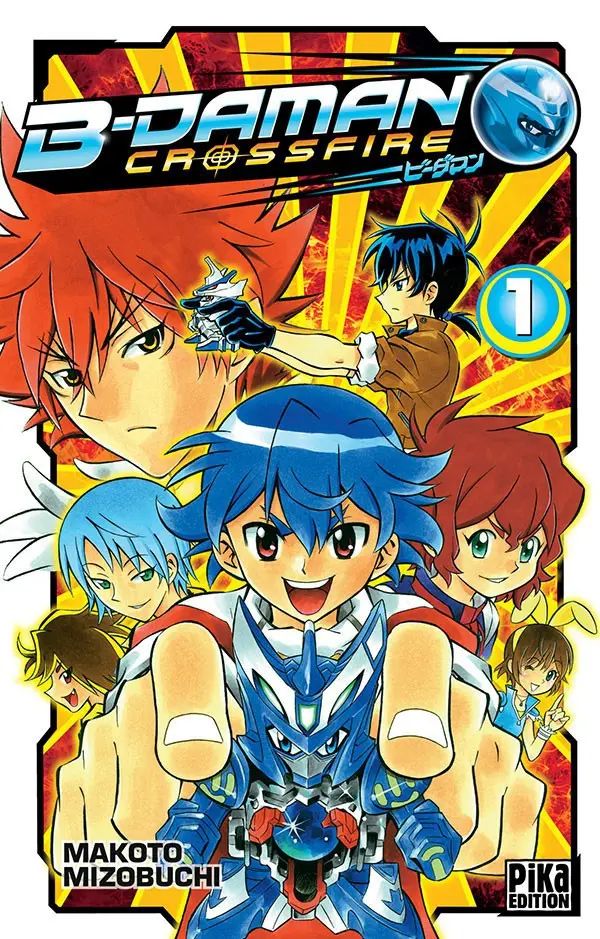 Couverture de l'album B-Daman Crossfire 1