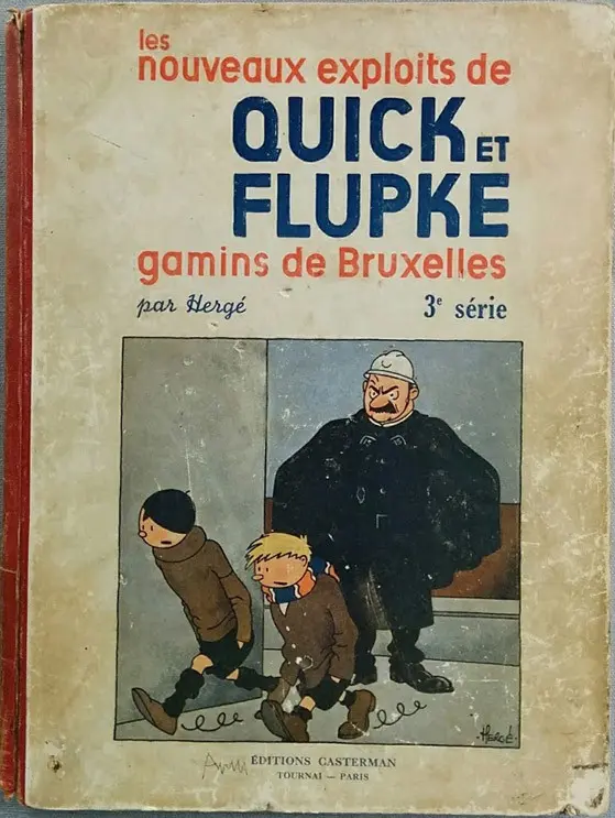 Couverture de l'album Quick et Flupke - Gamins de Bruxelles 3e série