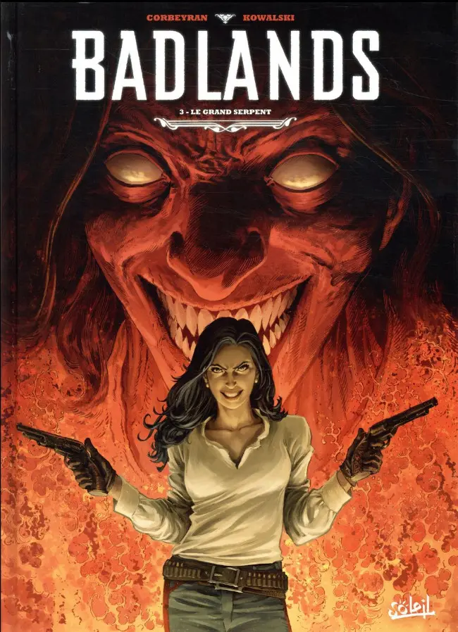 Couverture de l'album Badlands Tome 3 Le grand serpent