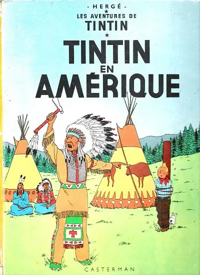 Couverture de l'album Tintin Tome 3 Tintin en Amérique
