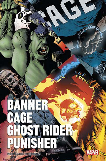 Couverture de l'album Banner, Cage, Ghost Rider, Punisher