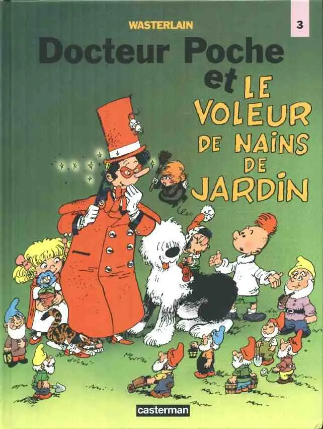 Couverture de l'album Docteur Poche Tome 12 Le voleur de nains de jardin