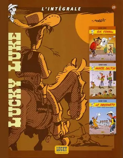 Couverture de l'album Lucky Luke (2002) L'Integrale 23