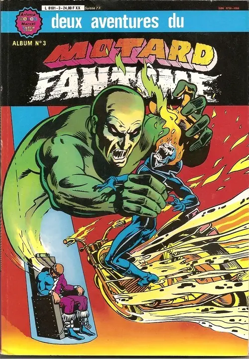Couverture de l'album Le Motard fantôme Album N° 3
