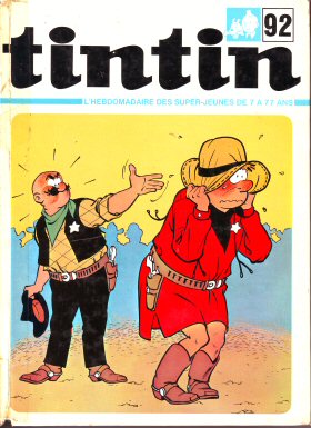 Couverture de l'album Tintin Tome 92 Tintin album du journal (n° 1224 à 1236)