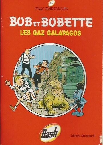 Couverture de l'album Bob et Bobette (Publicitaire) Les gaz Galapagos