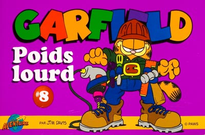 Couverture de l'album Garfield #8 Poids lourd