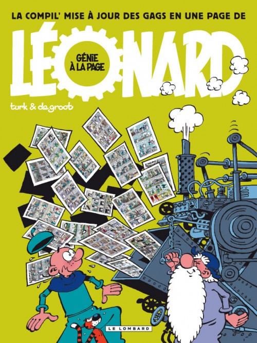 Couverture de l'album Léonard Génie à la page