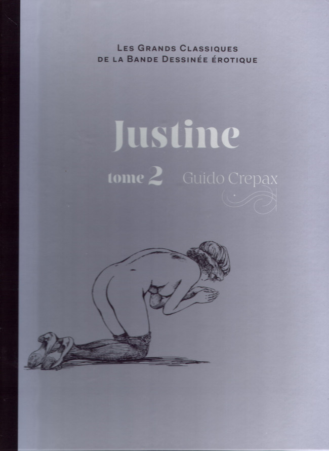 Couverture de l'album Les Grands Classiques de la Bande Dessinée Érotique - La Collection Tome 49 Justine - Tome 2