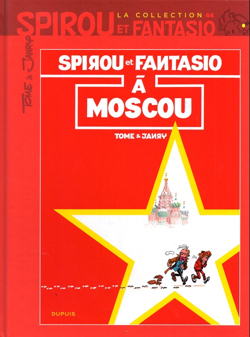 Couverture de l'album Spirou et Fantasio La collection Tome 44 Spirou et Fantasio à Moscou