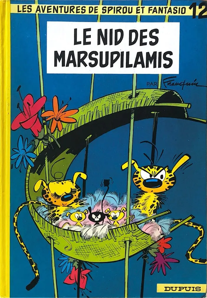 Couverture de l'album Spirou et Fantasio Tome 12 Le Nid des Marsupilamis