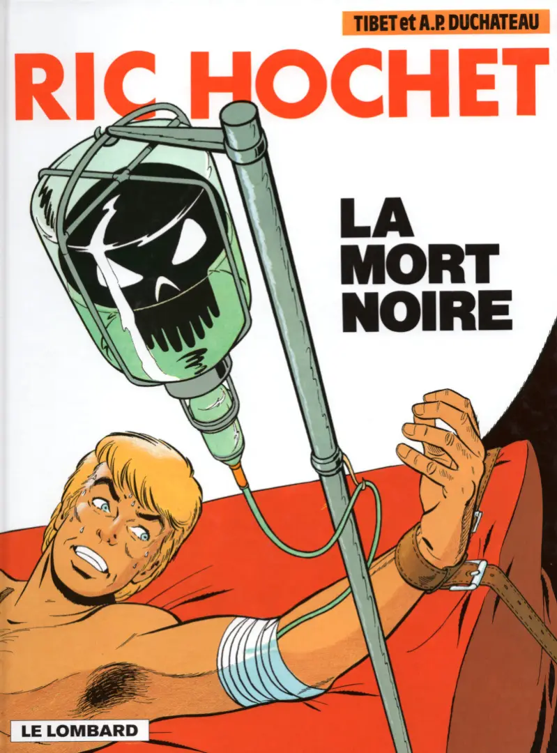Couverture de l'album Ric Hochet Tome 35 La mort noire