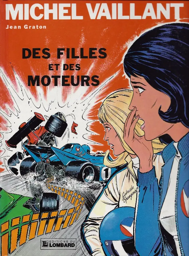 Couverture de l'album Michel Vaillant Tome 25 Des filles et des moteurs