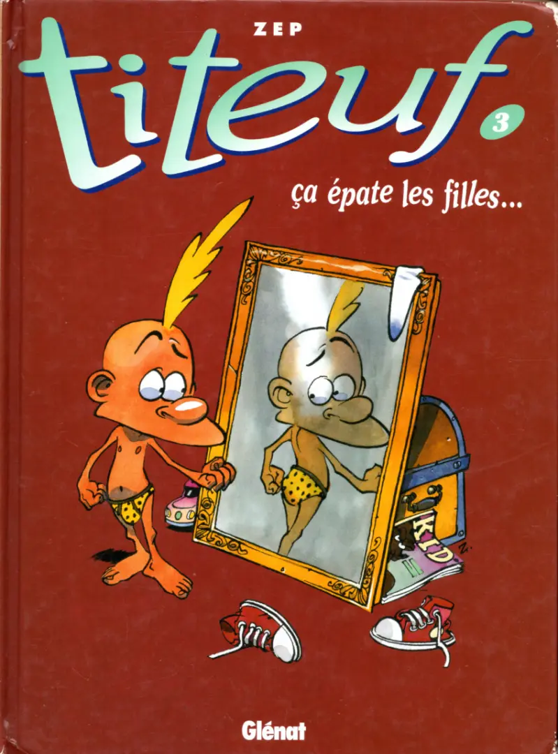 Couverture de l'album Titeuf Tome 3 Ça épate les filles...