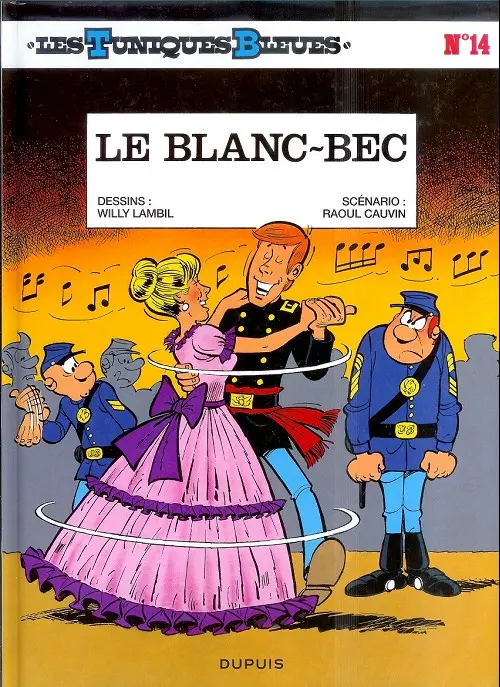 Couverture de l'album Les Tuniques Bleues Tome 14 Le blanc-bec
