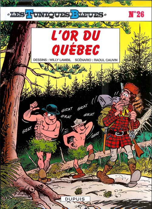 Couverture de l'album Les Tuniques Bleues Tome 26 L'Or du Québec