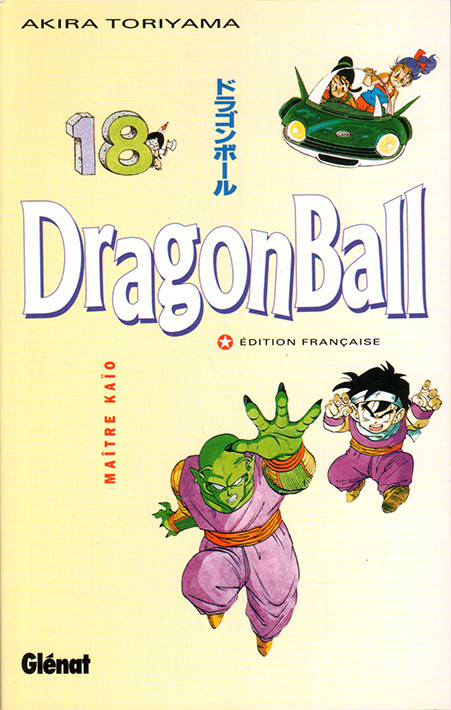 Couverture de l'album Dragon Ball (sens français) Tome 18 Maître Kaïo