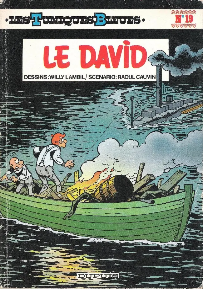 Couverture de l'album Les Tuniques Bleues Tome 19 Le David