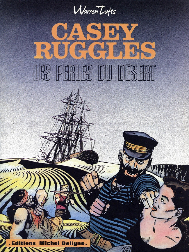 Couverture de l'album Casey Ruggles Tome 8 Les perles du désert