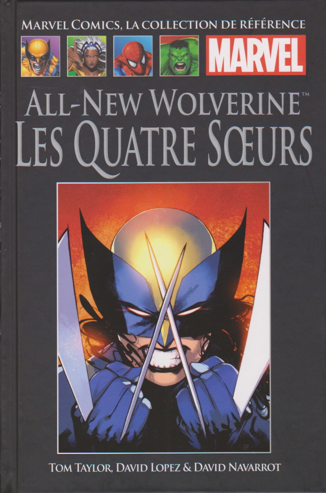 Couverture de l'album Marvel Comics - La collection de référence Tome 162 All-New Wolverine : Les Quatre Soeurs