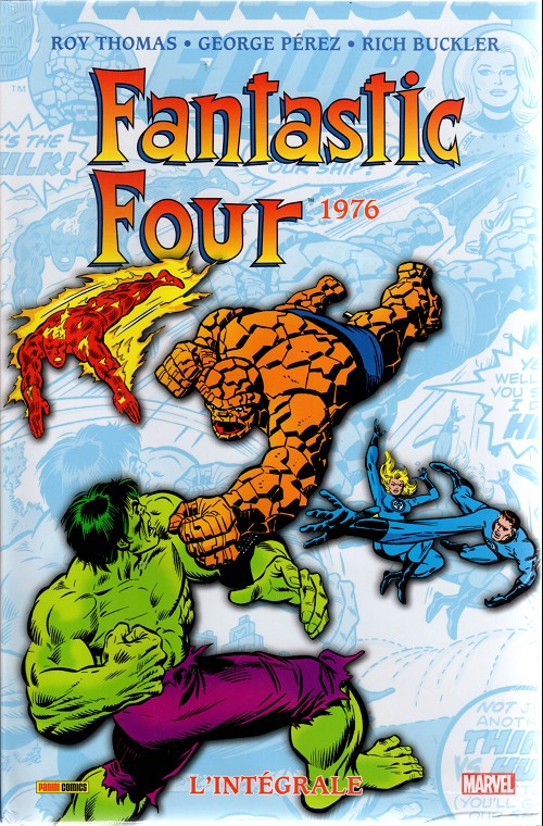 Couverture de l'album Fantastic Four - L'intégrale Tome 15 1976