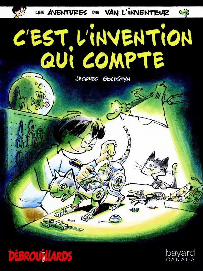 Couverture de l'album Van l'inventeur Tome 5 C'est l'invention qui compte