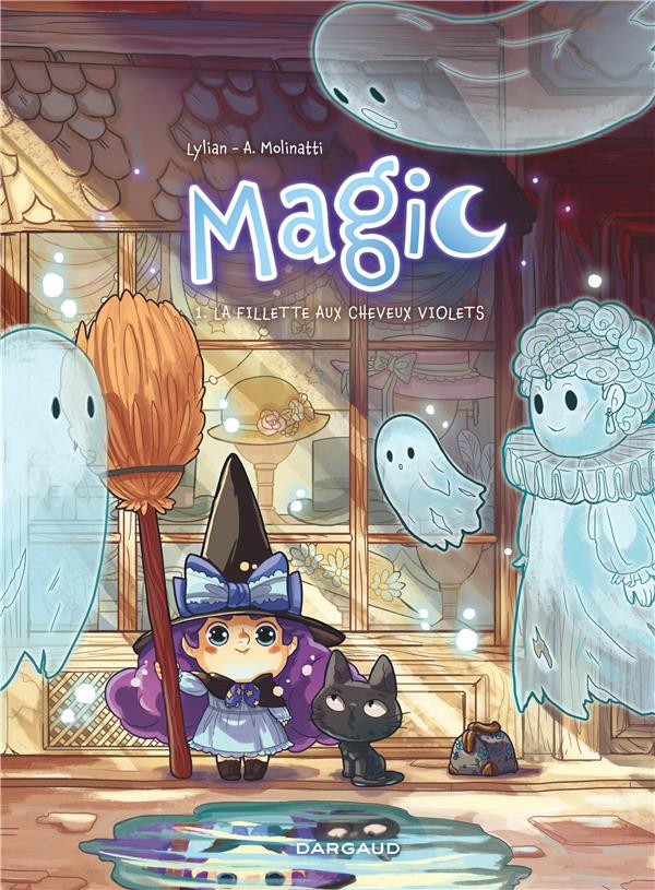 Couverture de l'album Magic Tome 1 La fillette aux cheveux violets