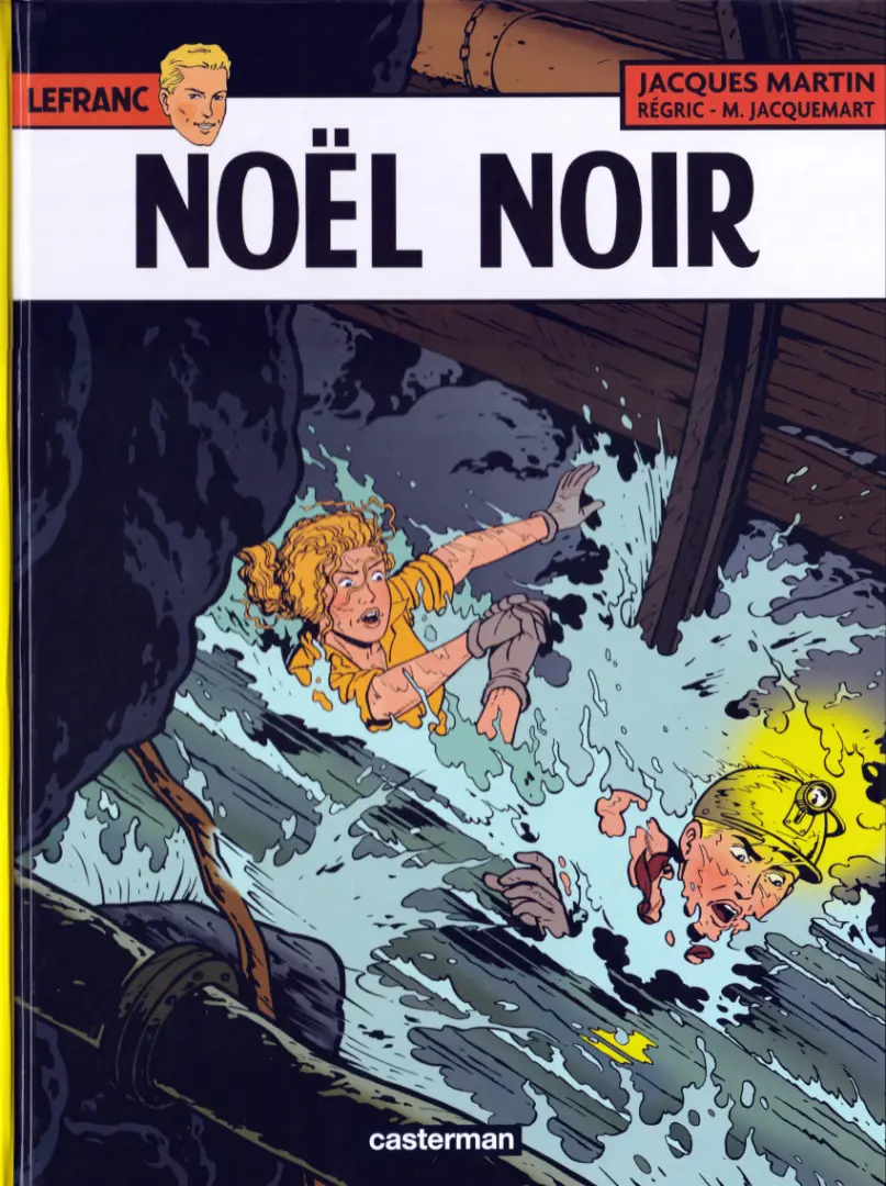 Couverture de l'album Lefranc Tome 20 Noël noir