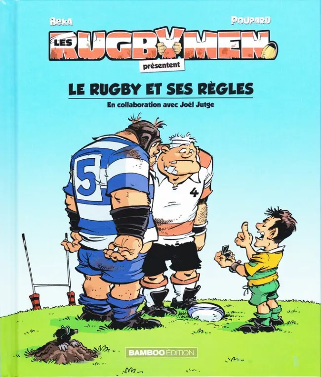 Couverture de l'album Les Rugbymen Le rugby et ses règles