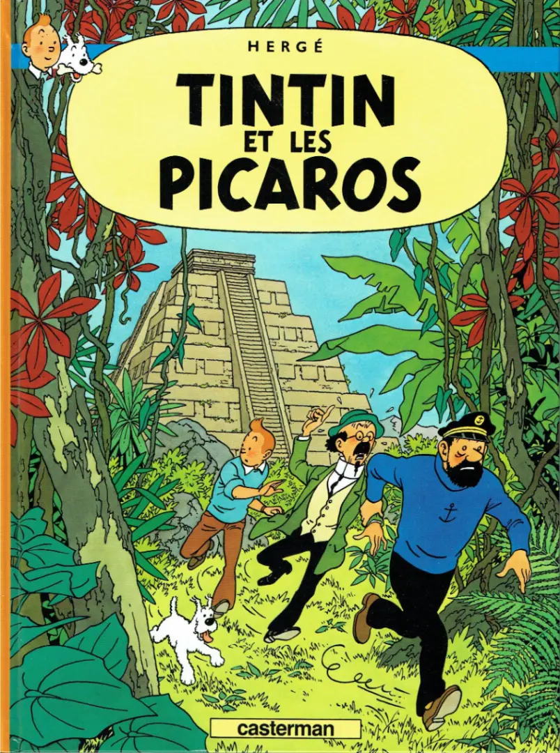Couverture de l'album Tintin Tome 23 Tintin et les Picaros