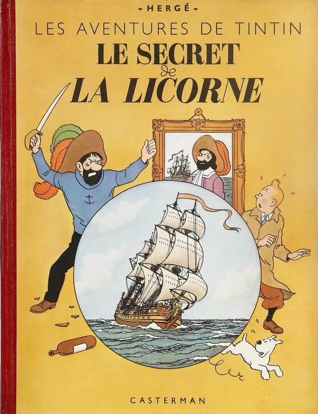 Couverture de l'album Tintin Tome 11 Le secret de la Licorne