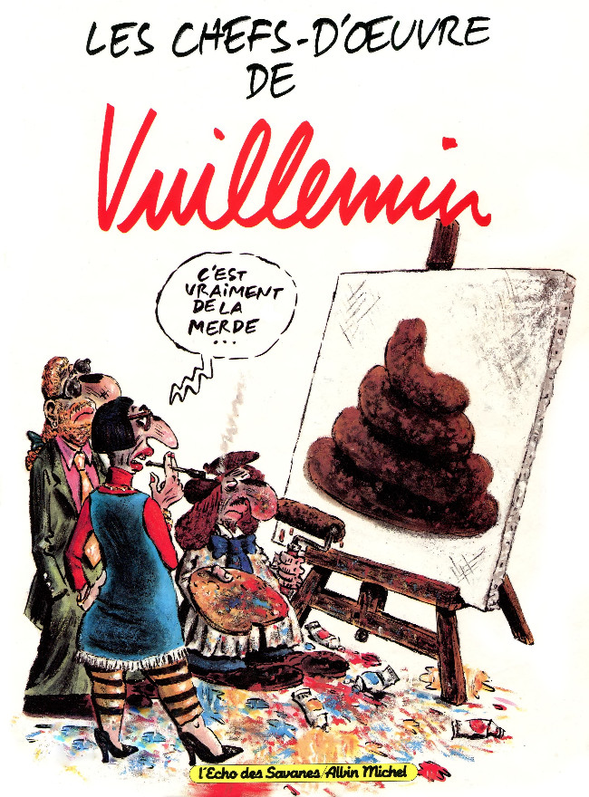 Couverture de l'album Les Chefs-d'œuvre de Vuillemin