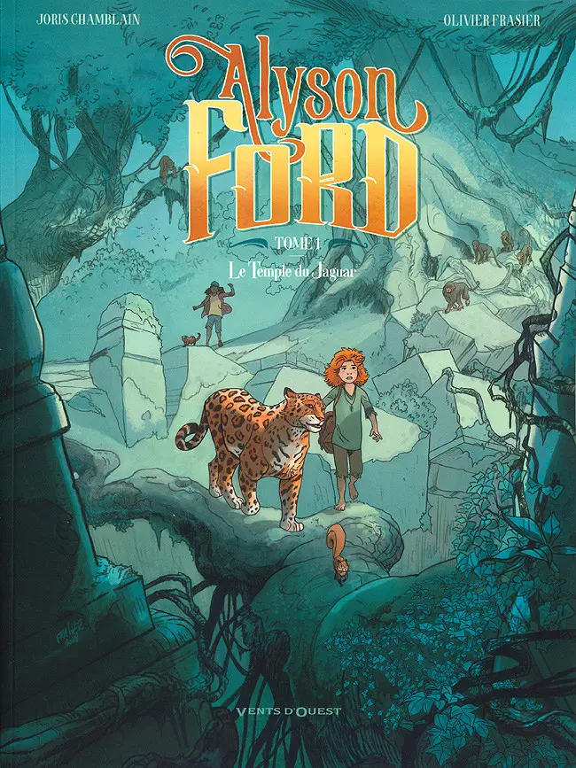 Couverture de l'album Alyson Ford Tome 1 Le temple du jaguar