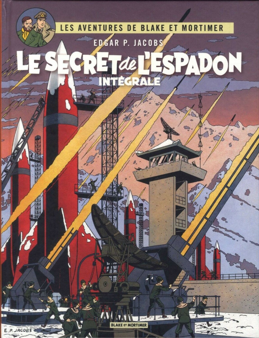 Couverture de l'album Blake et Mortimer Le secret de l'Espadon - Intégrale
