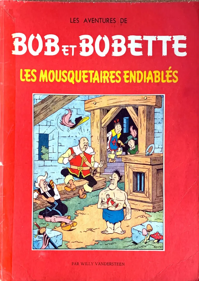 Couverture de l'album Bob et Bobette Tome 12 Les mousquetaires endiablés