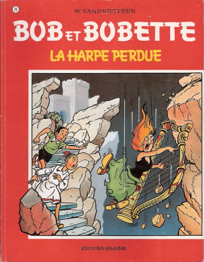 Couverture de l'album Bob et Bobette Tome 79 La harpe perdue