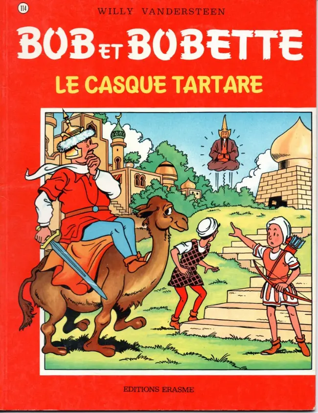 Couverture de l'album Bob et Bobette Tome 114 Le casque tartare