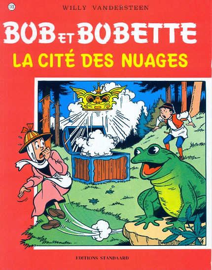 Couverture de l'album Bob et Bobette Tome 173 La Cité des nuages